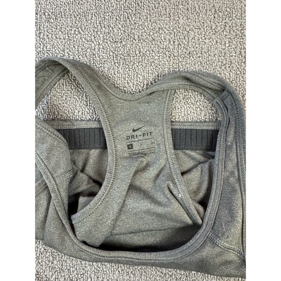 Nike Dri Fit Sports Bra Gray Size Small - Picture 3 of 3